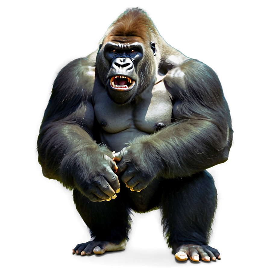 Mighty Angry Gorilla Png Ddx PNG Image