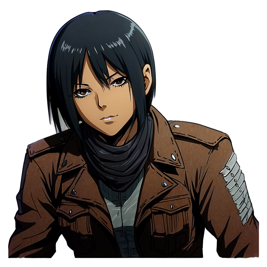 Mikasa Ackerman Farewell Scene Png 73 PNG Image