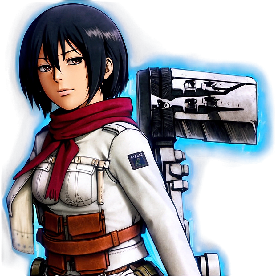 Mikasa Ackerman Night Operation Png Tge57 PNG Image