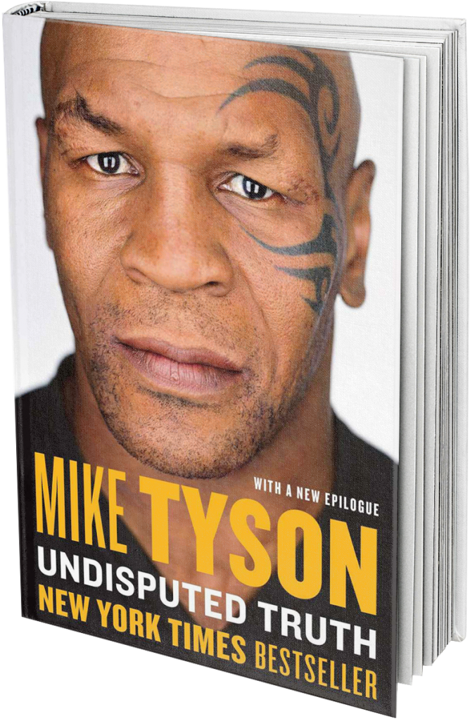 Mike Tyson Undisputed Truth Book Cover PNG Image