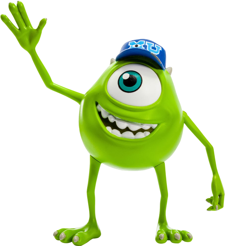 Mike Wazowski Monsters University Cap PNG Image