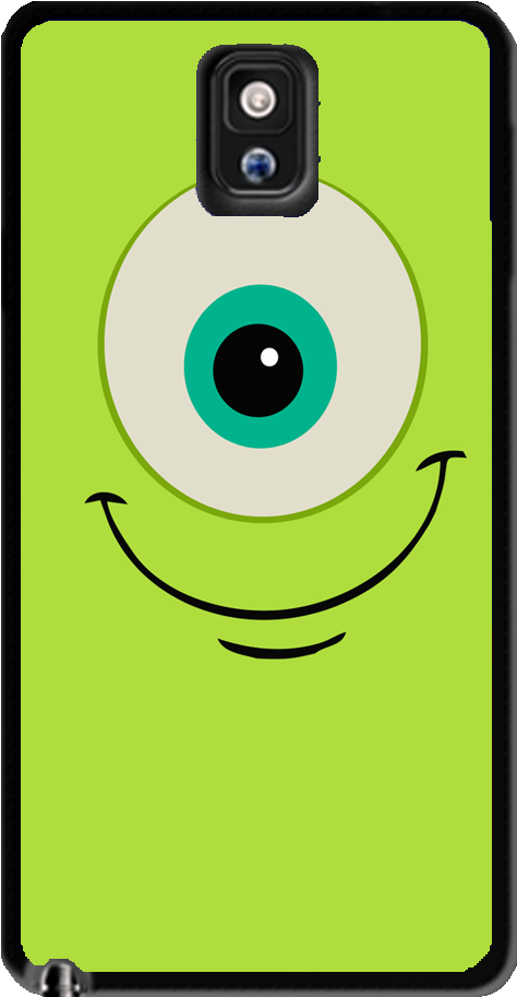 Mike Wazowski Phone Case Design PNG Image