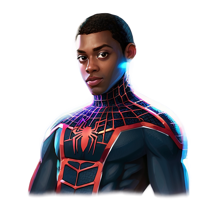 Miles Morales Digital Art Png 47 PNG Image