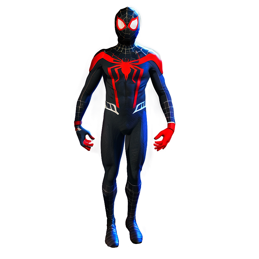 Miles Morales New Suit Png Jgk39 PNG Image