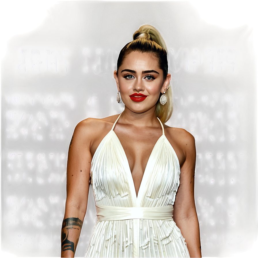 Miley Cyrus At Event Png Fjn PNG Image