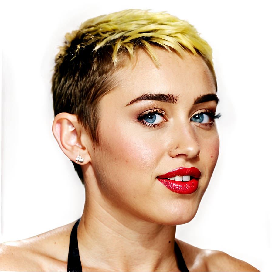 Miley Cyrus Close-up Png 96 PNG Image