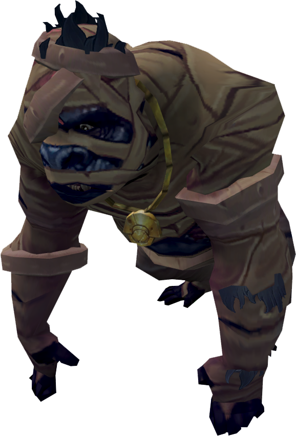 Militarized Gorilla Character PNG Image