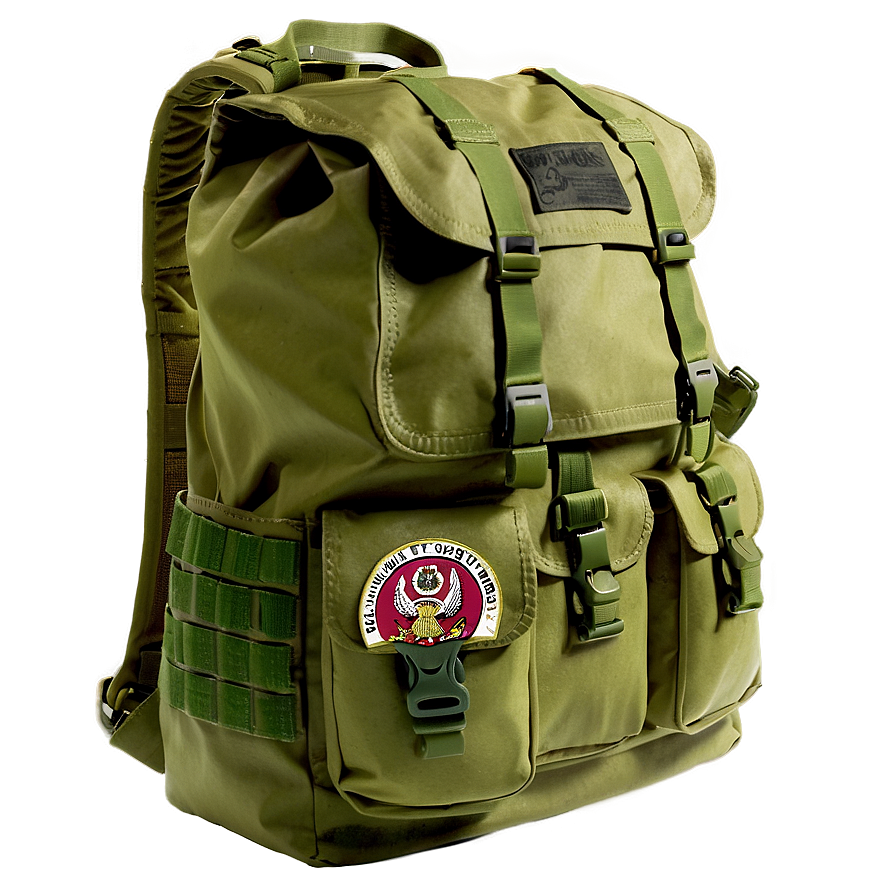 Military Bookbag Png Hyt PNG Image