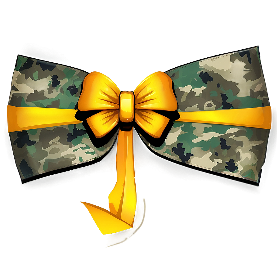 Military Camo Bow Png Eea71 PNG Image