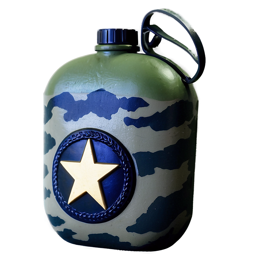 Military Canteen Flask Png Wmi85 PNG Image