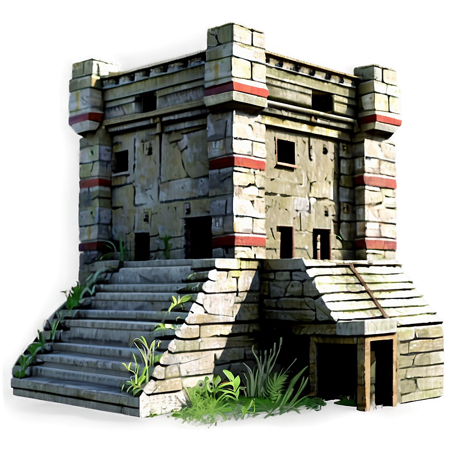 Military Fort Building Png Akx84 PNG Image