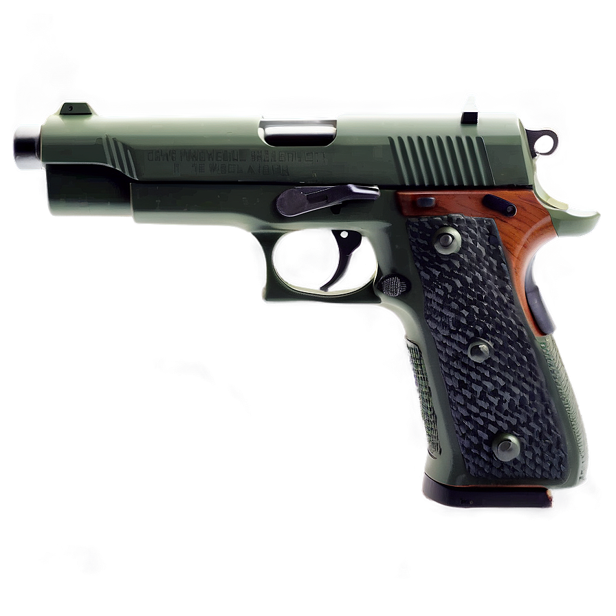 Military Handgun Png 53 PNG Image