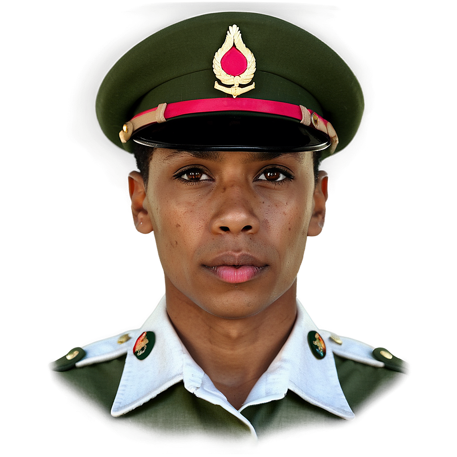 Military Officer Headshot Png Huy PNG Image