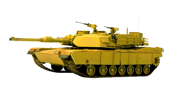 Military Tank Isolated PNG Image