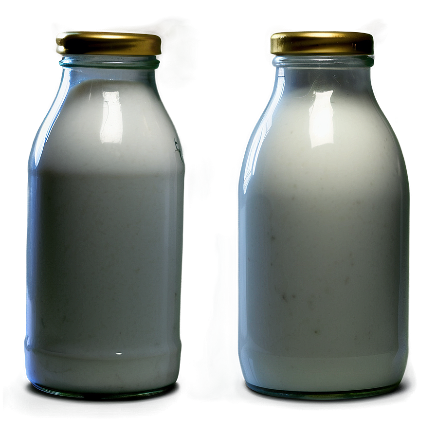 Milk Bottle Illustration Png Gio PNG Image