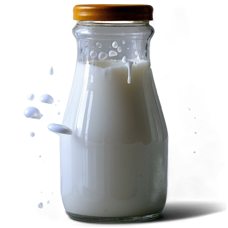 Milk Bottle Splash Png Fqm PNG Image