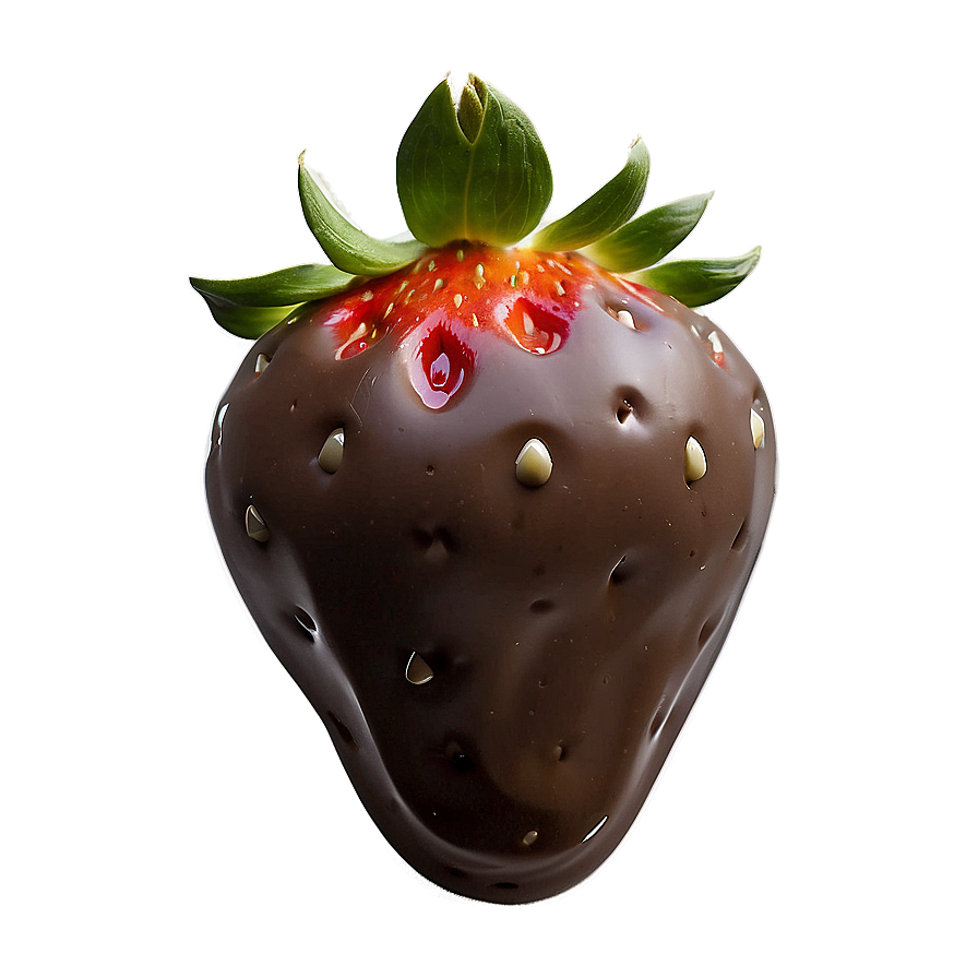 Milk Chocolate Strawberry Png Cap35 PNG Image