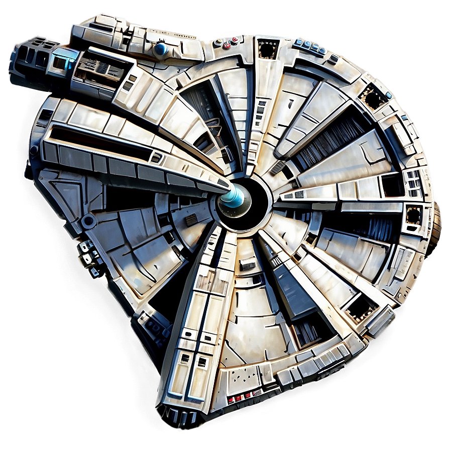 Millennium Falcon D PNG Image