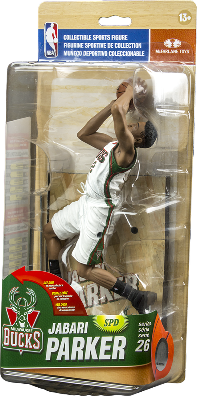 Milwaukee Bucks Jabari Parker Action Figure Packaging PNG Image