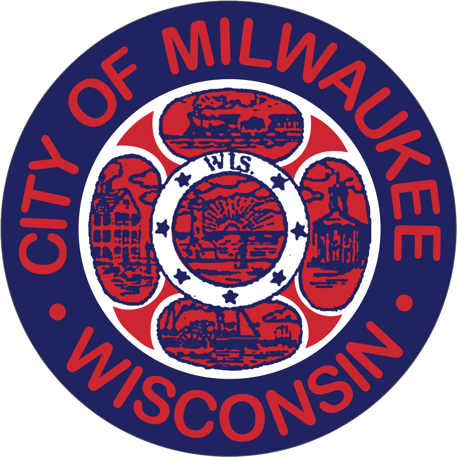 Milwaukee City Seal Wisconsin PNG Image