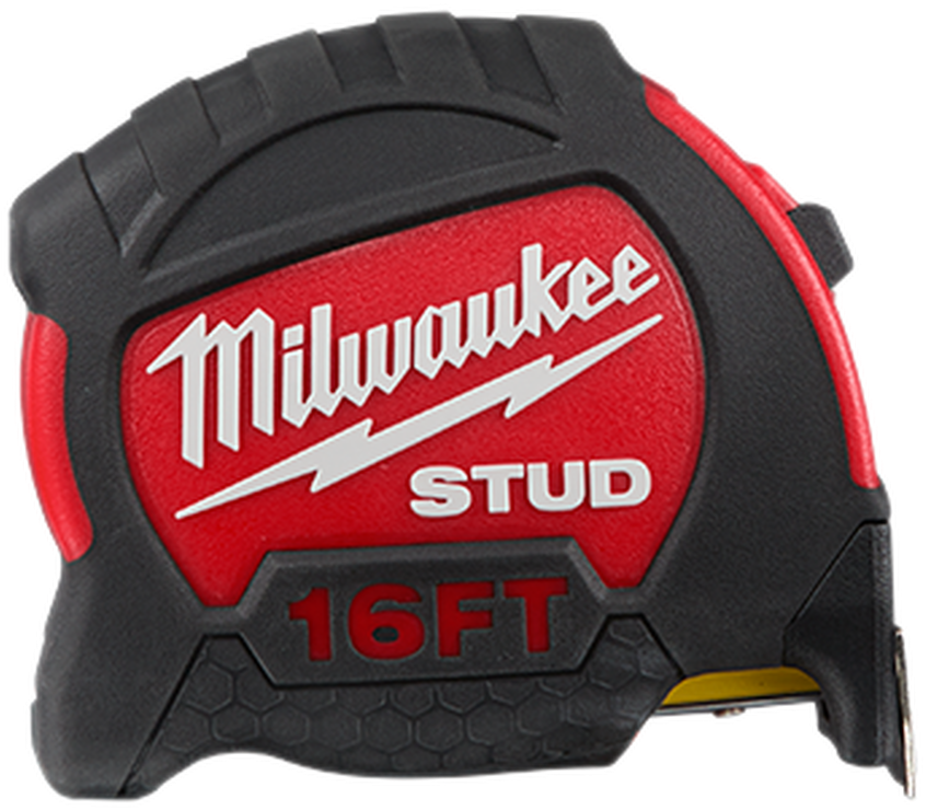 Milwaukee Stud Tape Measure16ft PNG Image