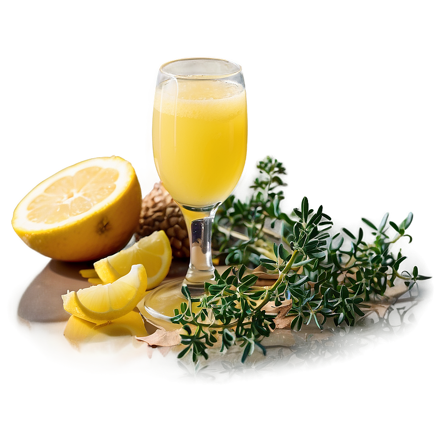 Mimosa With Thyme And Lemon Png 27 PNG Image