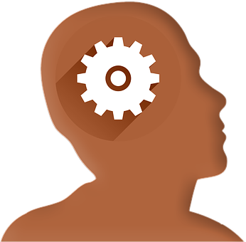 Mind Gear Icon PNG Image