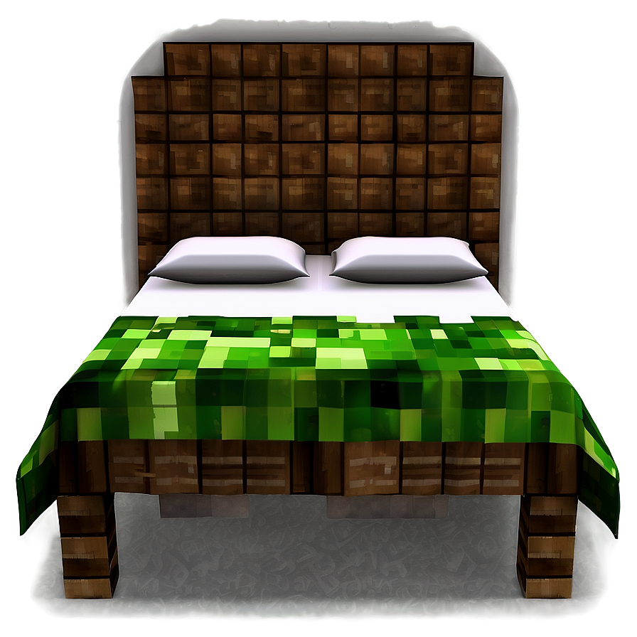 Minecraft Bed Design Png Arl PNG Image