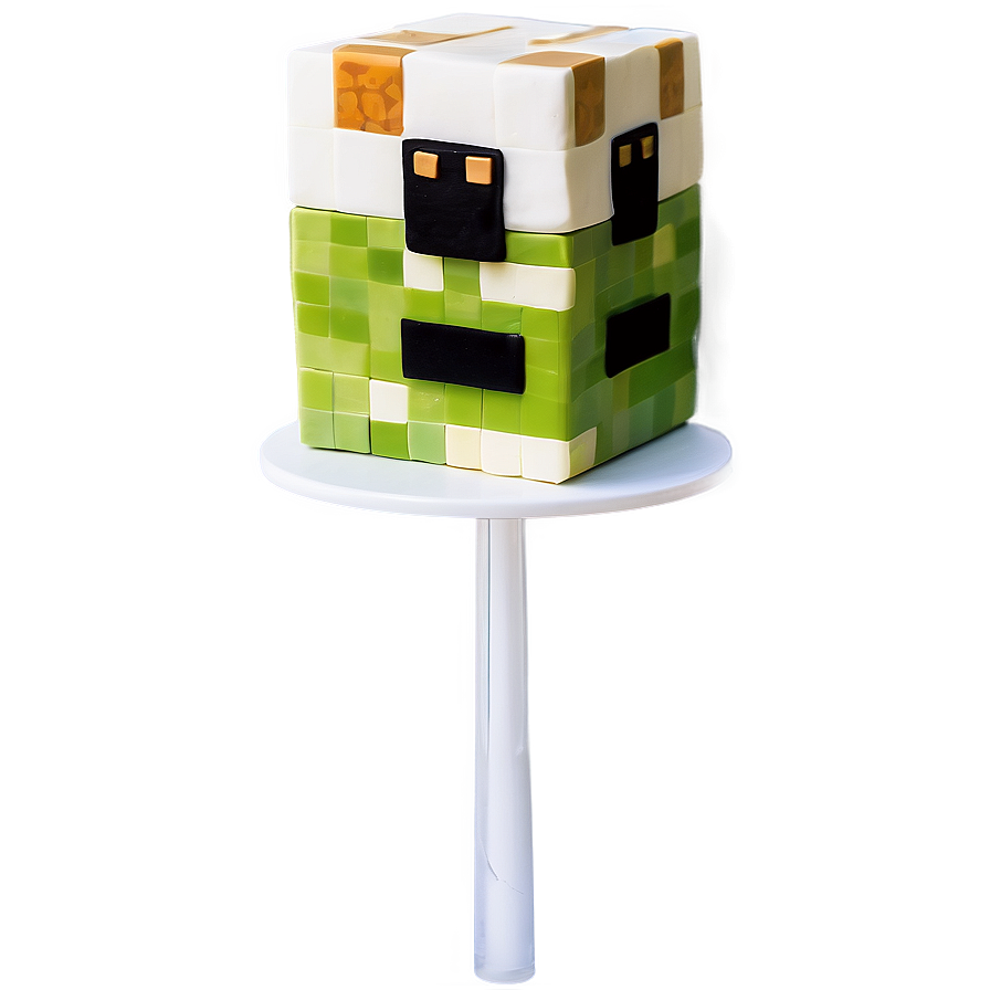 Minecraft Cake Diy Png Tse PNG Image