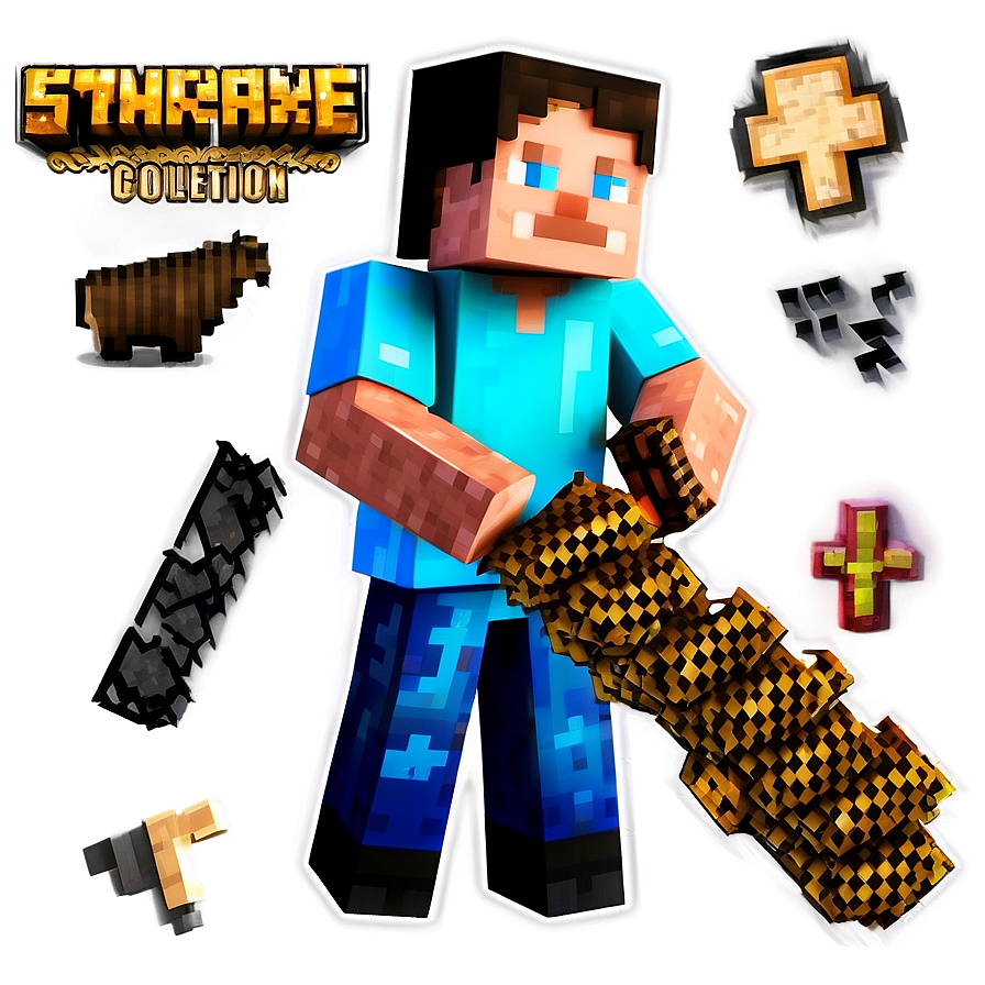 Minecraft Character Collection Png 05252024 PNG Image