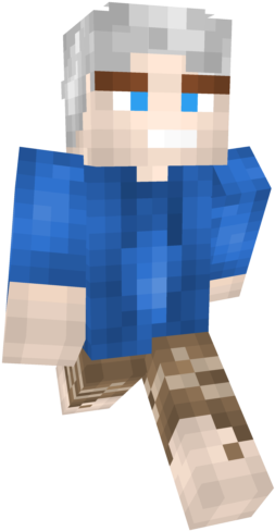 Minecraft Character Model PNG Image