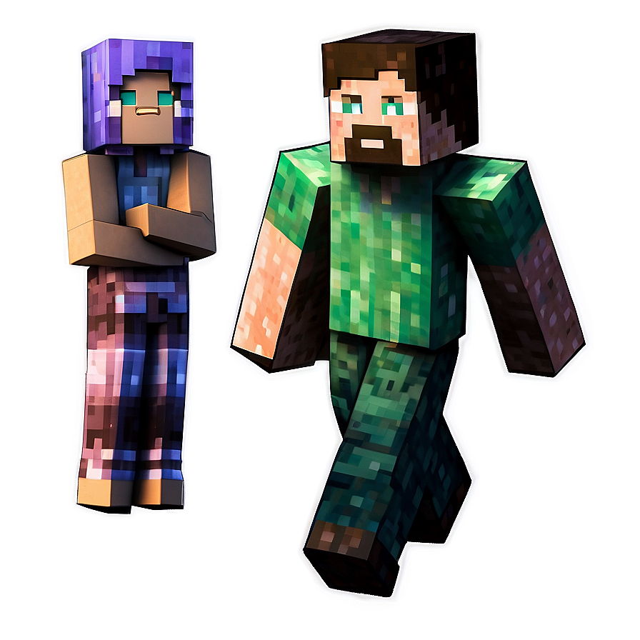 Minecraft Character Set Png 78 PNG Image