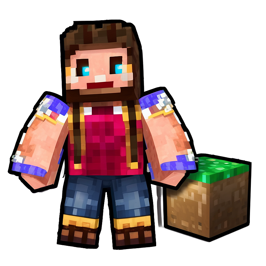 Minecraft Characters Fan Art Png 35 PNG Image