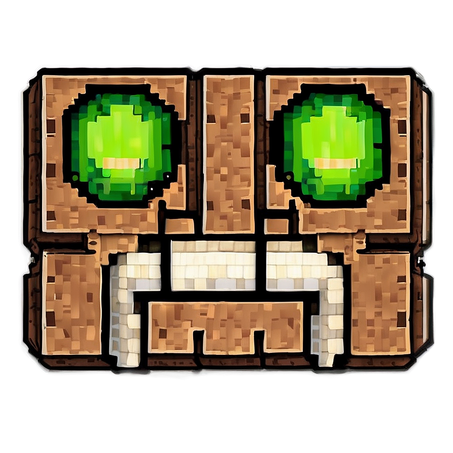 Minecraft Creeper Face Png Dxd79 PNG Image