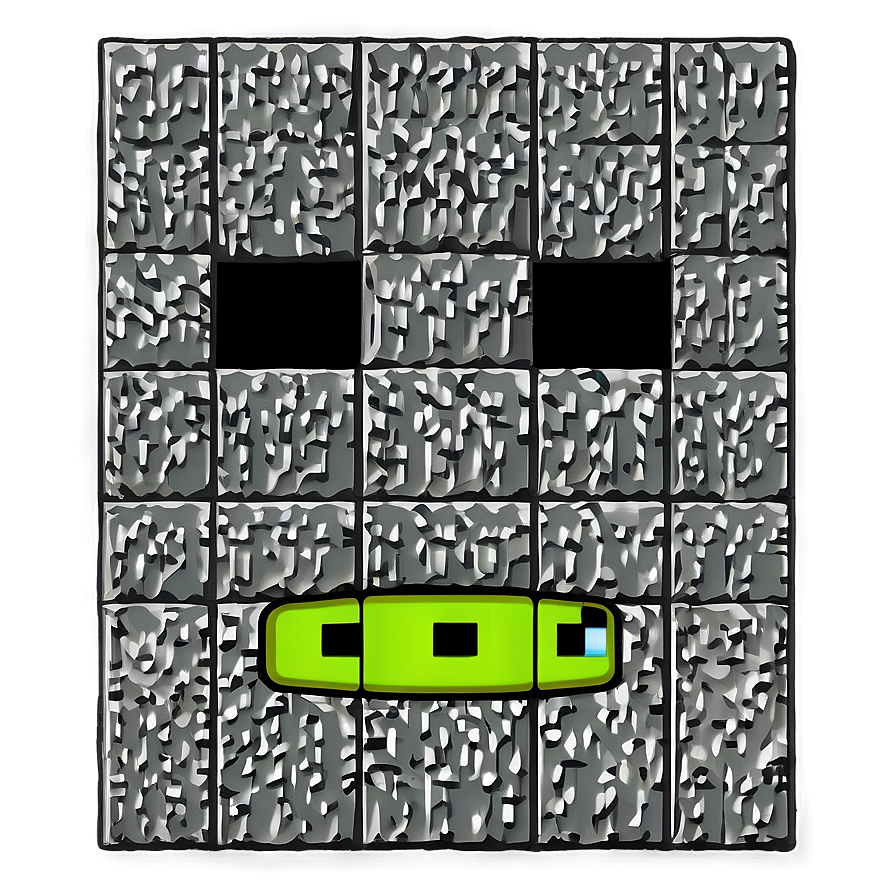 Minecraft Creeper Face Png Htv PNG Image