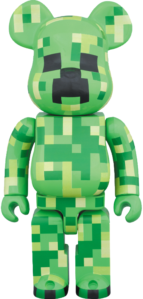 Minecraft Creeper Figure Collectible PNG Image