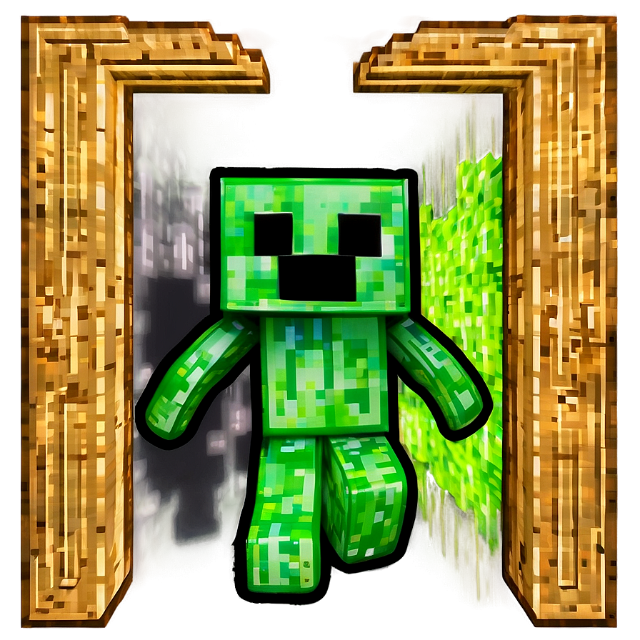 Minecraft Creeper Glow Png 65 PNG Image