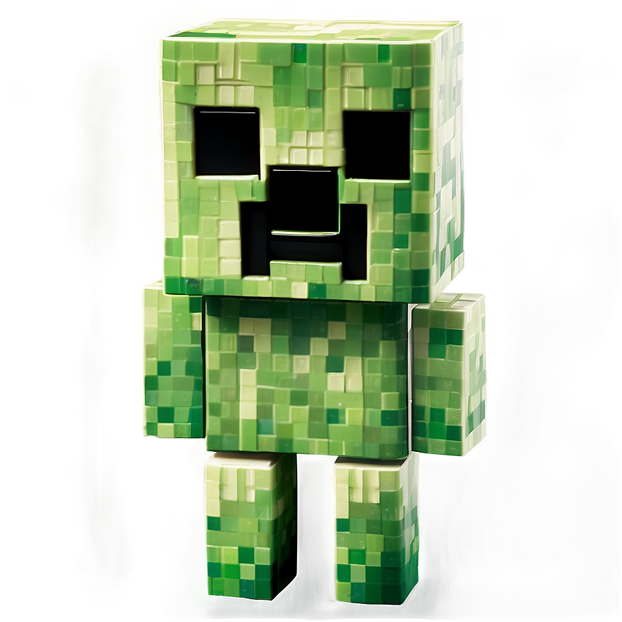 Minecraft Creeper Side View Png Fnd25 PNG Image