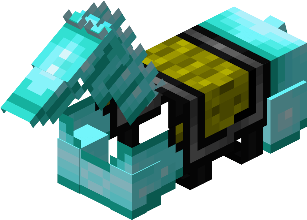 Minecraft Diamond Armor Stand PNG Image