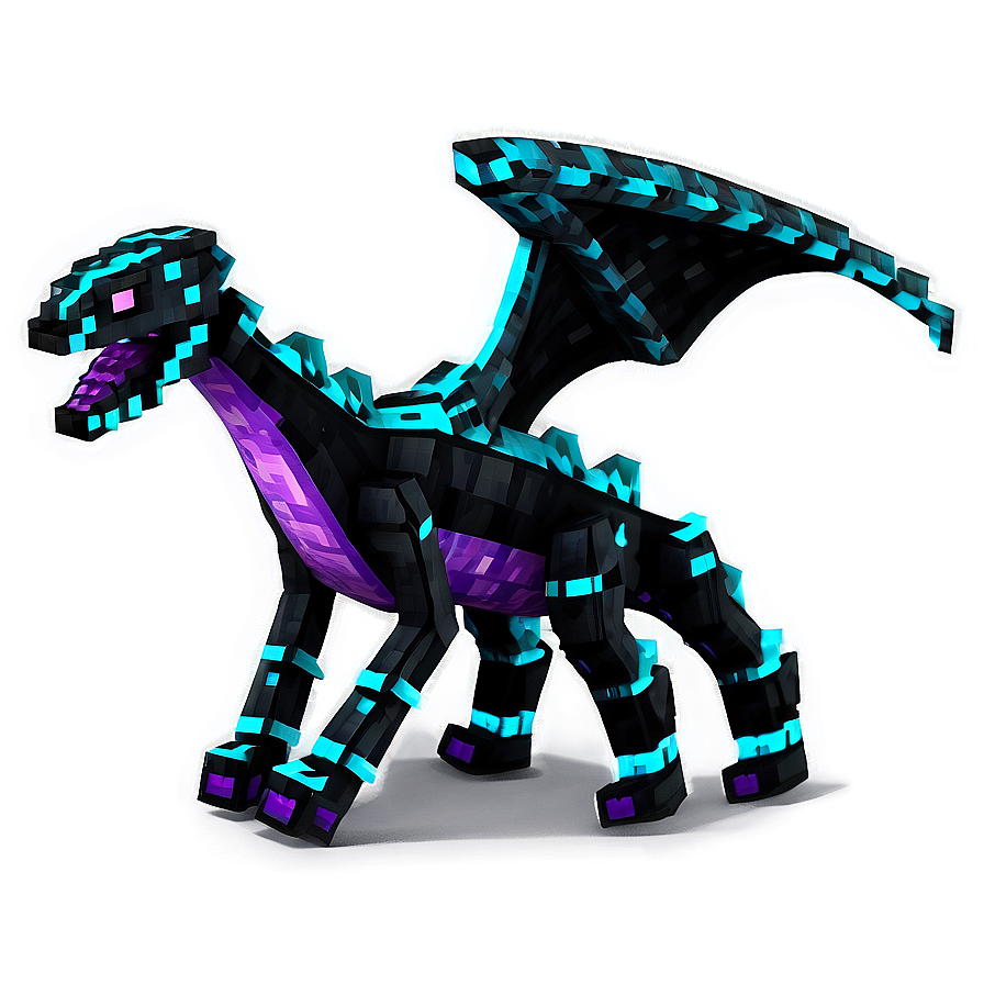 Minecraft Ender Dragon Guide Png Gep PNG Image