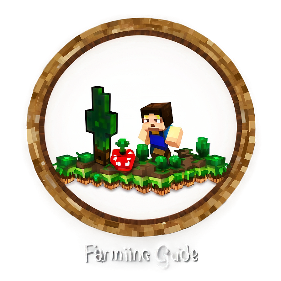 Minecraft Farming And Food Guide Png Qen96 PNG Image