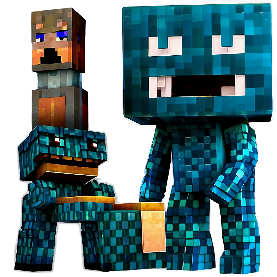 Minecraft Monster Characters Png Bfo PNG Image