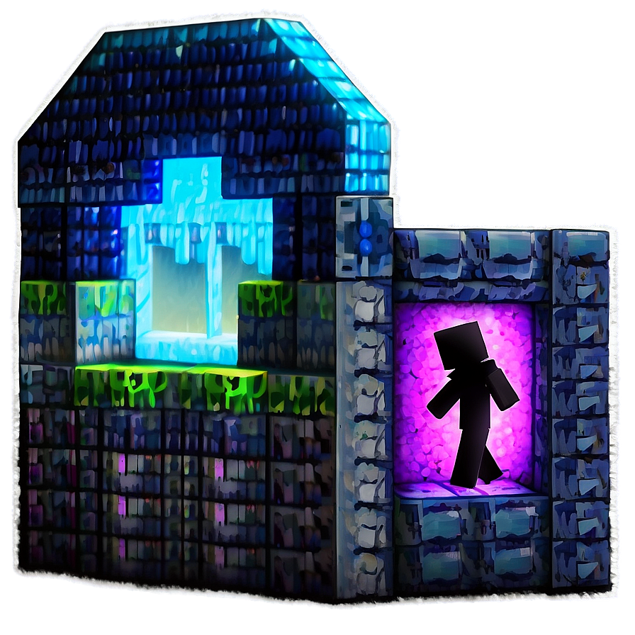 Minecraft Portal To The Nether Png 06212024 PNG Image