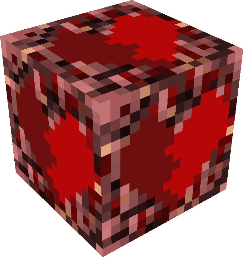 Minecraft_ Redstone_ Ore_ Block PNG Image