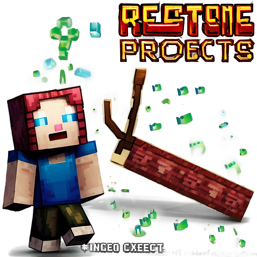 Minecraft Redstone Projects Book Png 06272024 PNG Image