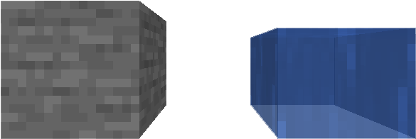 Minecraft Stoneand Diamond Block PNG Image