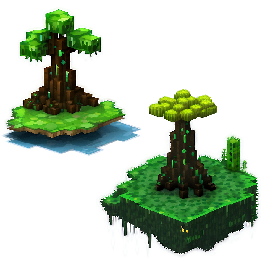 Minecraft Swamp Tree Png Nmf PNG Image