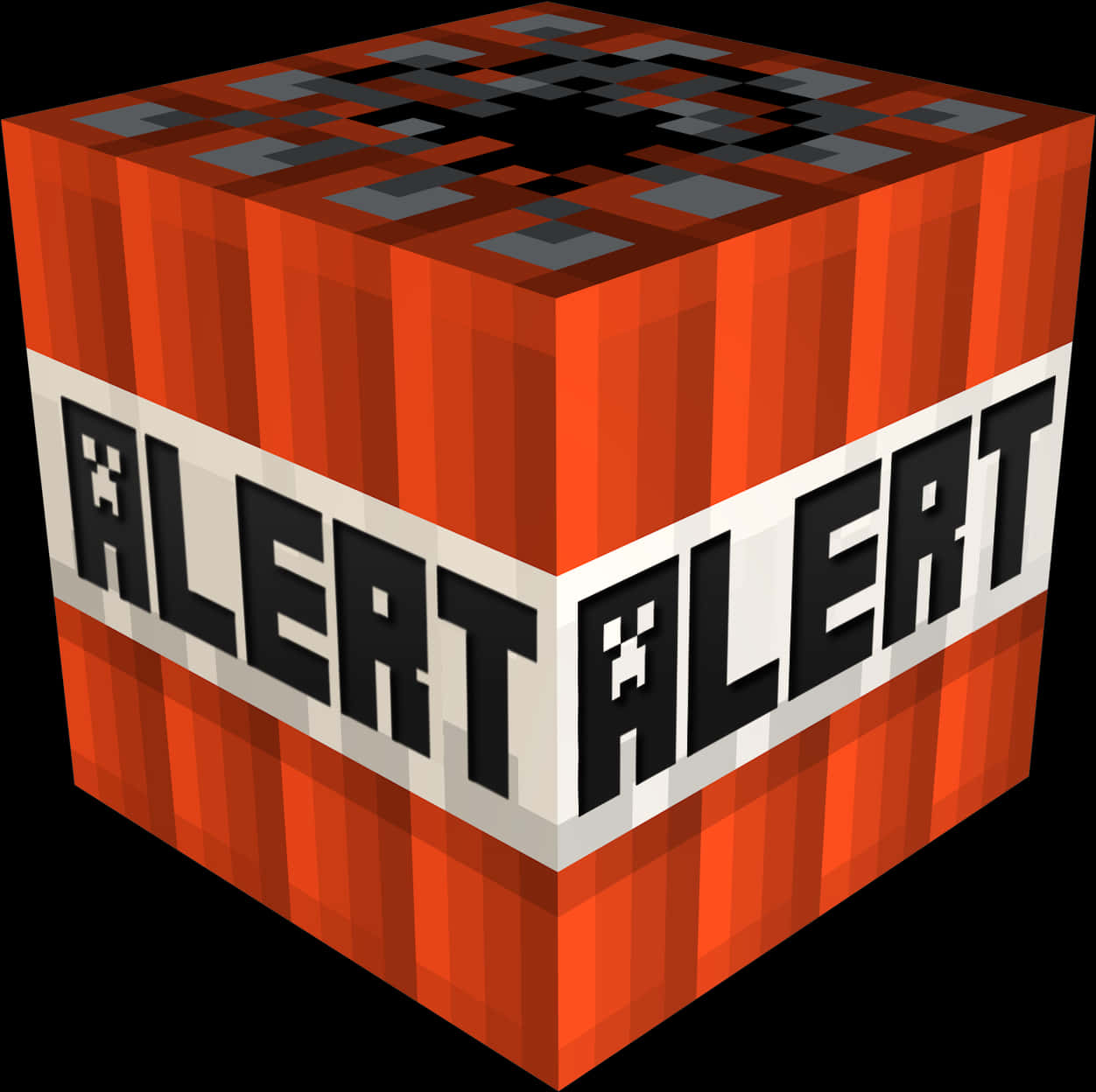 Minecraft T N T Block Alert PNG Image