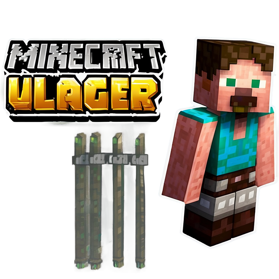 Minecraft Villager In Farm Png 26 PNG Image