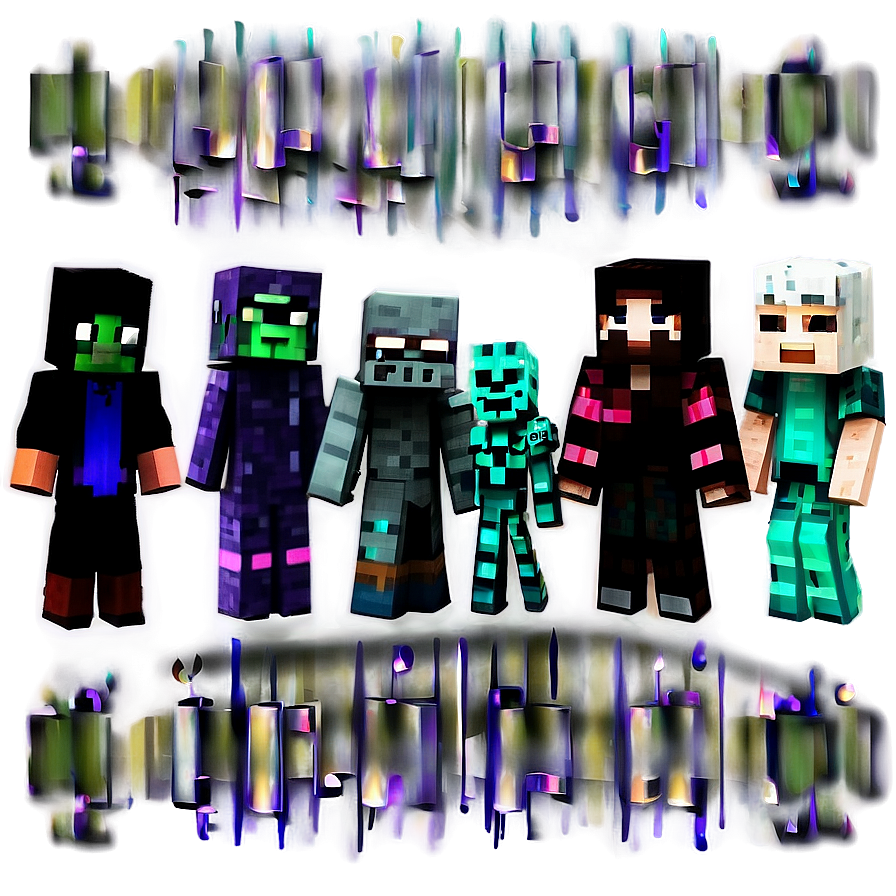 Minecraft Villains Png Ged23 PNG Image